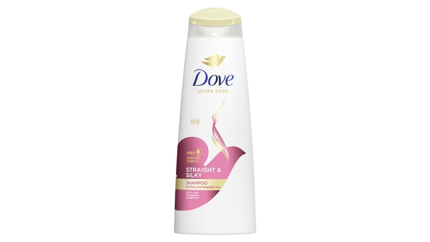 Dove Shampoo Straight & Silky 330 ml