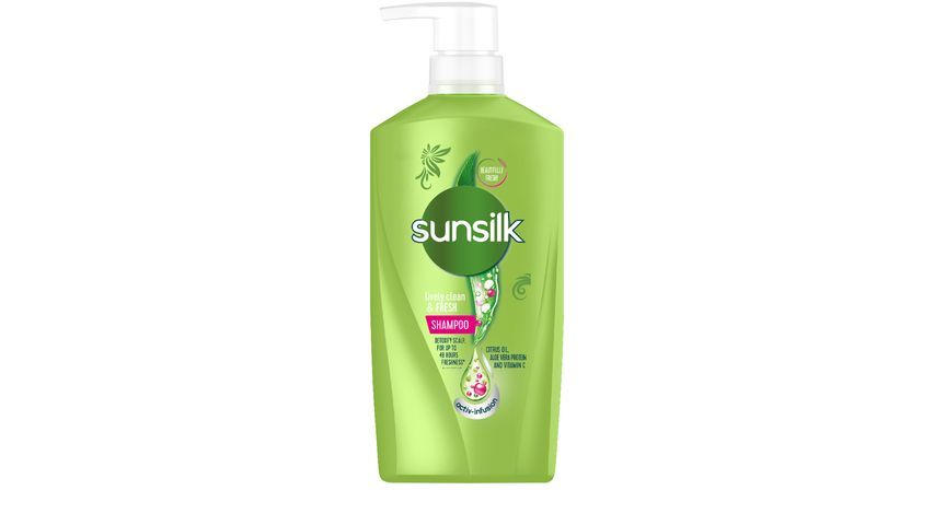 Sunsilk Shampoo Lively Clean & Fresh 625ml