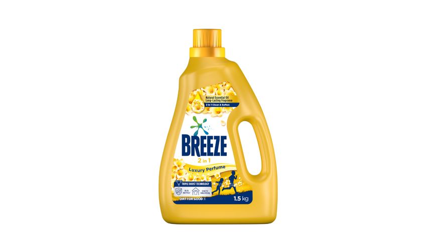 Breeze Liquid Detergent Luxury Perfume 1.5kg