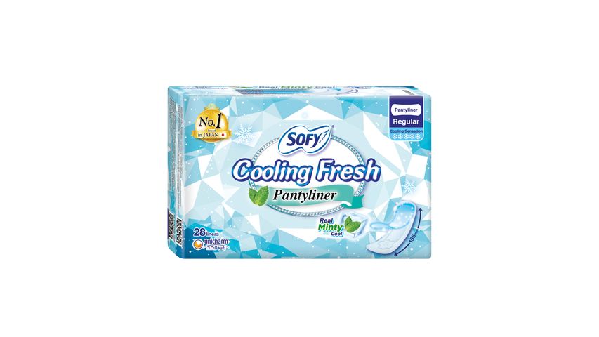 Sofy Cooling Fresh Pantyliner | 28 Liners