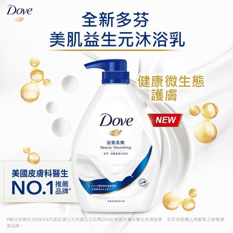 Dove Body Wash Beauty Nourishing 1000g