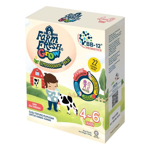 Farm Fresh Grow Formulated Milk Powder for Children 4-6 Year 500g