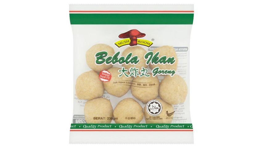 Mushroom Big Fried Fish Ball 230g