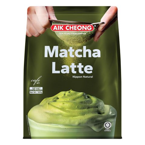 Aik Cheong Matcha Teh Hijau 3 in 1 | 12 x 25 g