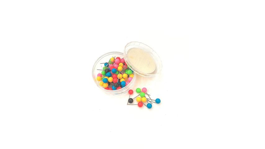 Kijo Map Pins with 6mm Balls 22g