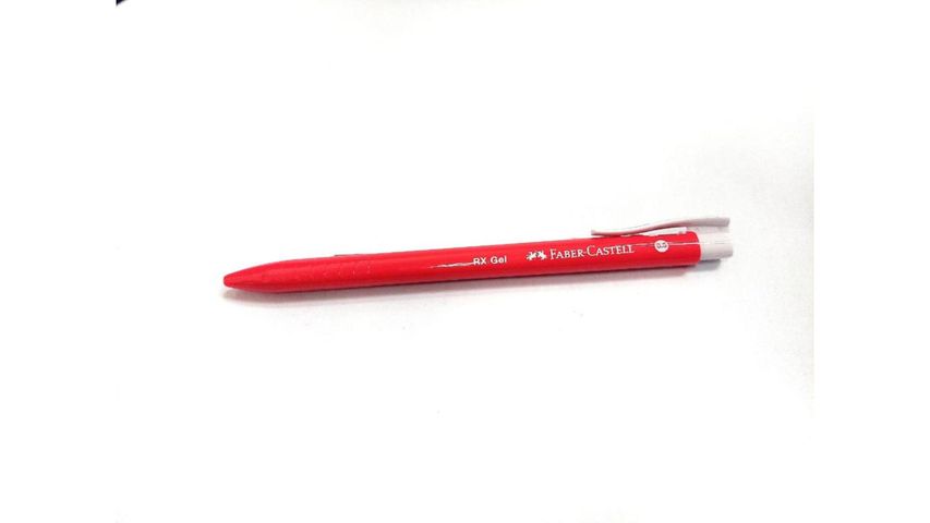 Faber-Castell Rx Gel Red Pen 0.5mm 1s