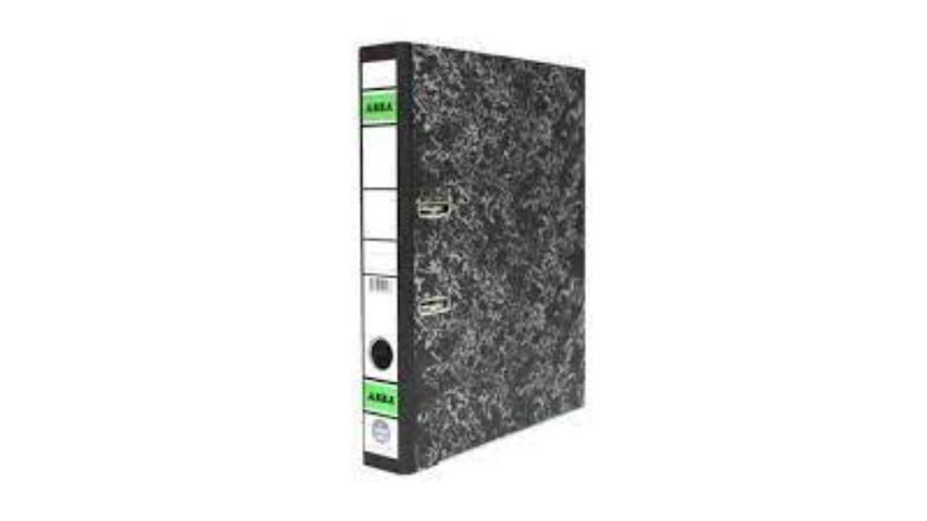 Abba 406 Arch File Silver - 2 inches