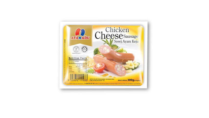 Ayamadu Chicken Cheese Sausage 300g
