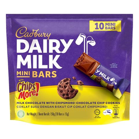 Cadbury Dairy Milk Chipsmore! Share Bag 150g