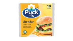 Puck Cheddar Cheese Slices 200g