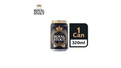Danish Royal Stout Beer Can (Alcohol) 320ml