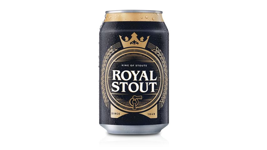 Danish Royal Stout Beer Can (Alcohol) 4s x 320ml