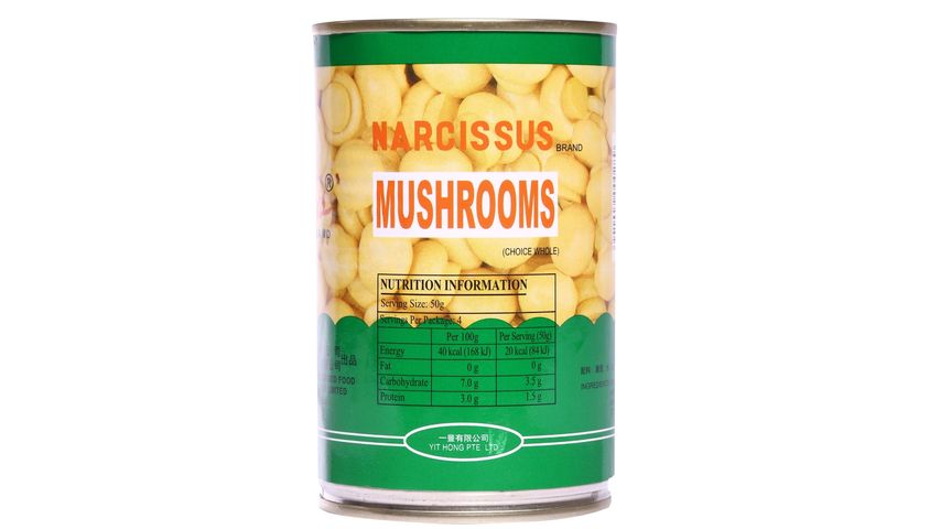Narcissus Whole Mushroom | 425 g