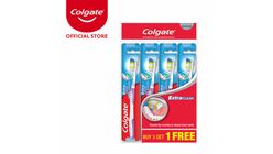 Colgate Extra Clean Toothbrush Value Pack (Medium) 4pcs