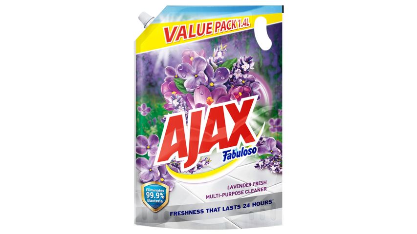 Ajax Fabuloso Multi-purpose Cleaner Lavender Fresh Refill 1.4L