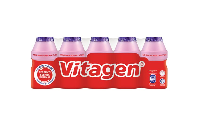 Vitagen Grape 5pcs x 125ml