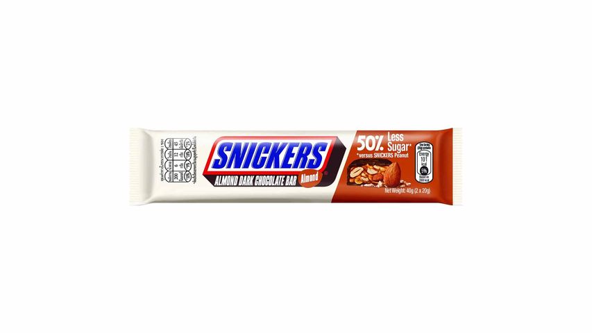Snickers Almond Dark Chocolate Bar 40g