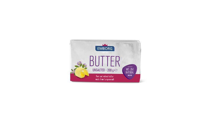 Emborg Butter Unsalted 200g