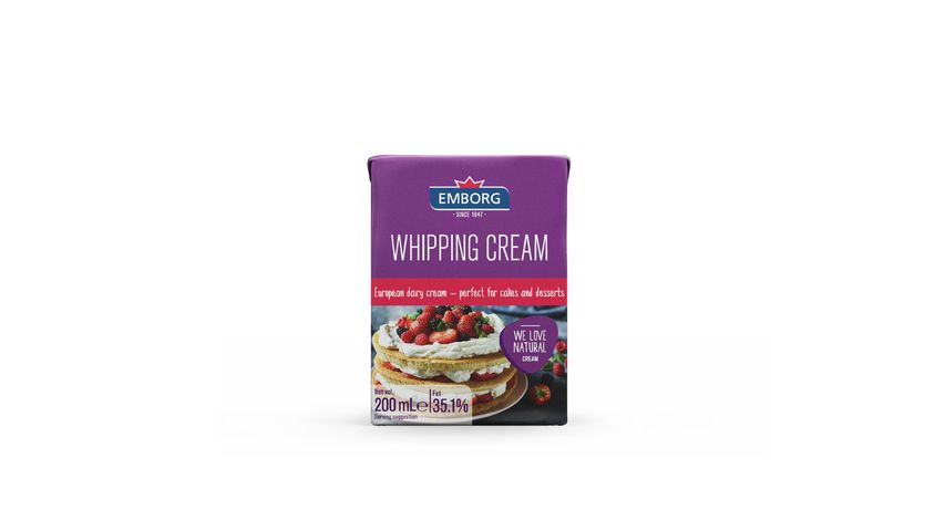 Emborg Whipping Cream 200ml