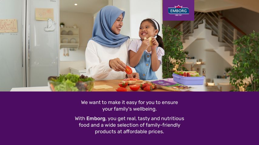 Emborg Cheese Slices with Cheddar 400g