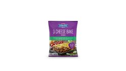 Emborg Natural Shredded 3 Cheese Bake, 200g
