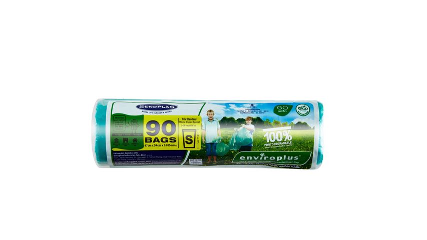 Sekoplas Enviroplus Garbage Bag Roll (S) 90 Pieces
