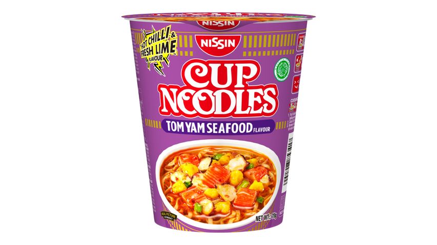 Nissin Tom Yam Seafood Cup Noodles 70g