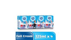 Dutch Lady UHT Milky Frozen Full Cream | 4 x 125 ml