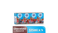 Dutch Lady Marvel Chocolate UHT Milk 4 x 125ml
