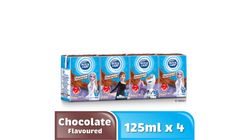 Dutch Lady UHT Princess Chocolate Milk 4 x 125ml