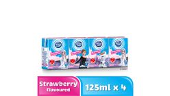 Dutch Lady UHT Princess Strawberry Milk 4 x 125ml