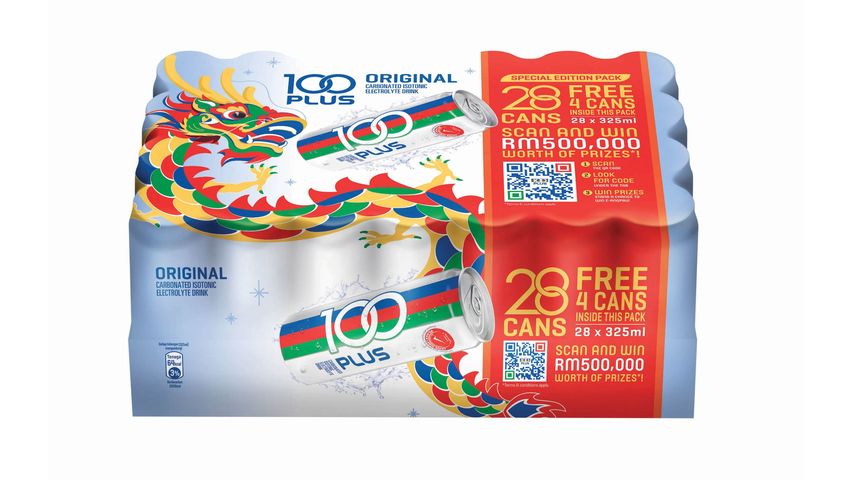 100PLUS Original CNY 28pcs x 325ml