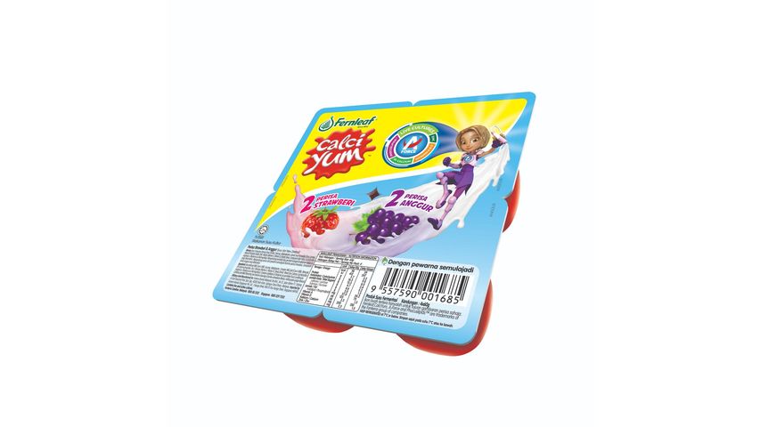 Calci Yum Strawberry & Grape 4pcs x 60ml