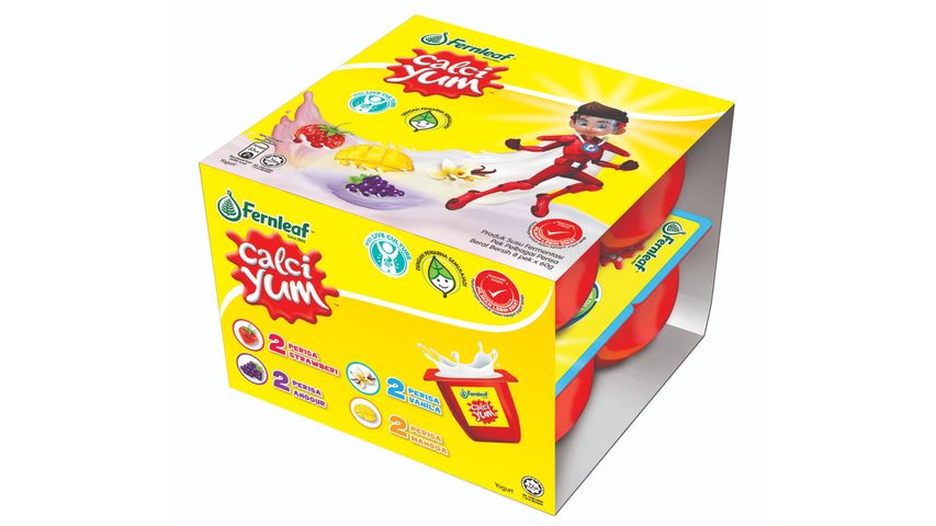 Fernleaf Calciyum Yogurt Multipack | 8 x 60 ml