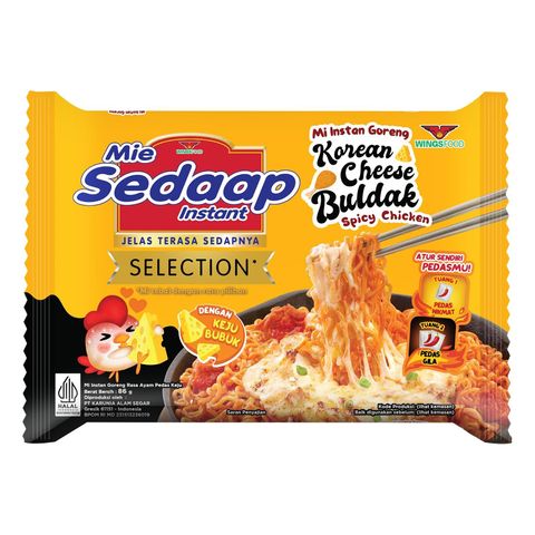 Mi Sedaap Goreng Korean Cheese Buldak 5 x 86g