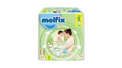 Molfix Natural Tape Jumbo S 58pcs + 2pcs