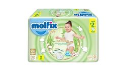 Molfix Natural Tape Jumbo XXL 32pcs + 2pcs