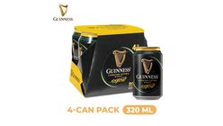 Guinness Foreign Extra Stout Beer Can (Alcohol) 4s x 320ml