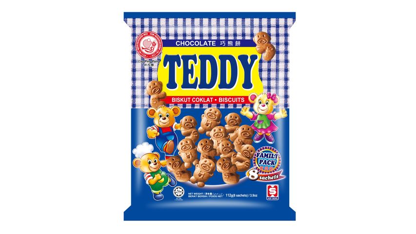 Hup Seng Chocolate Teddy 112g