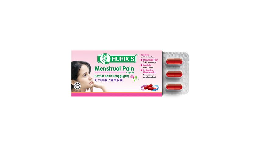 Hurix's Menstrual Pain Capsule 9pcs
