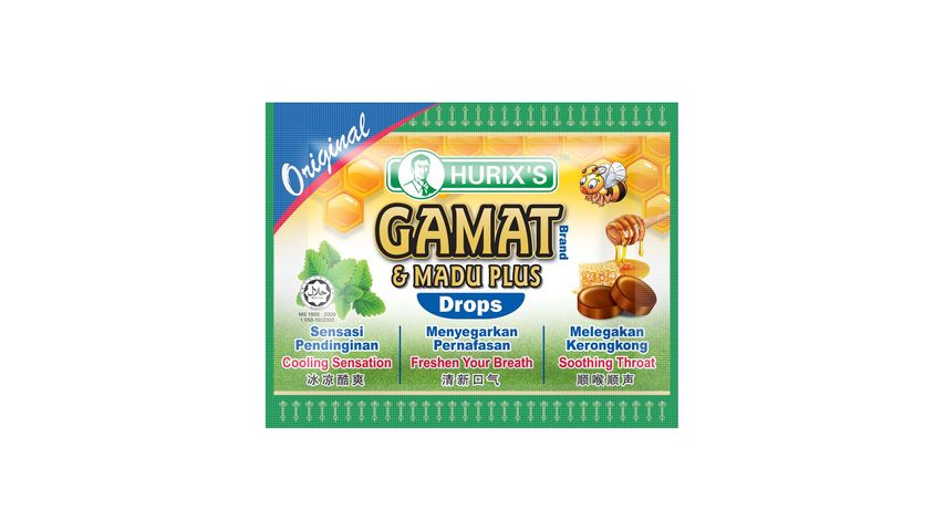 Hurix's Gamat Madu Plus Original Drops 6 Pieces