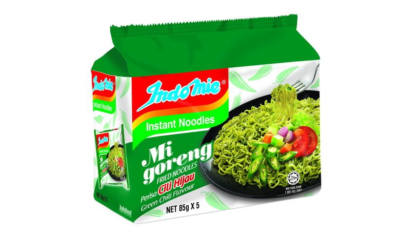 Indomie Goreng Cili Hijau 5 x 85g