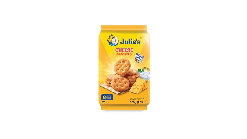 Julie's Cheese Crackers 200g