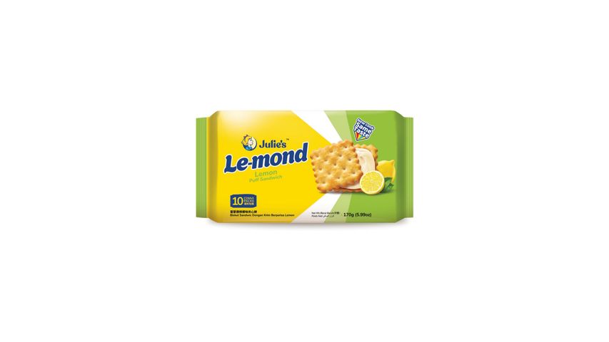 Julie's Le-mond Lemon Puff Sandwich 170g