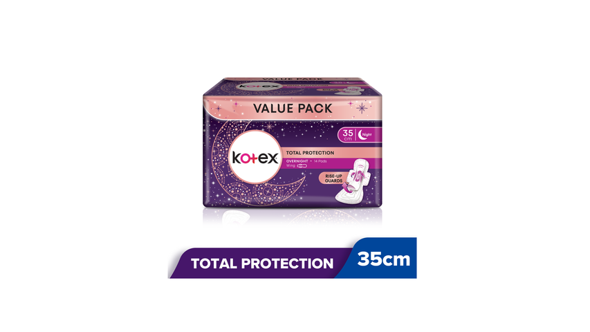 Kotex Proactive Guard Overnight Extra Long (35cm) 14pcs