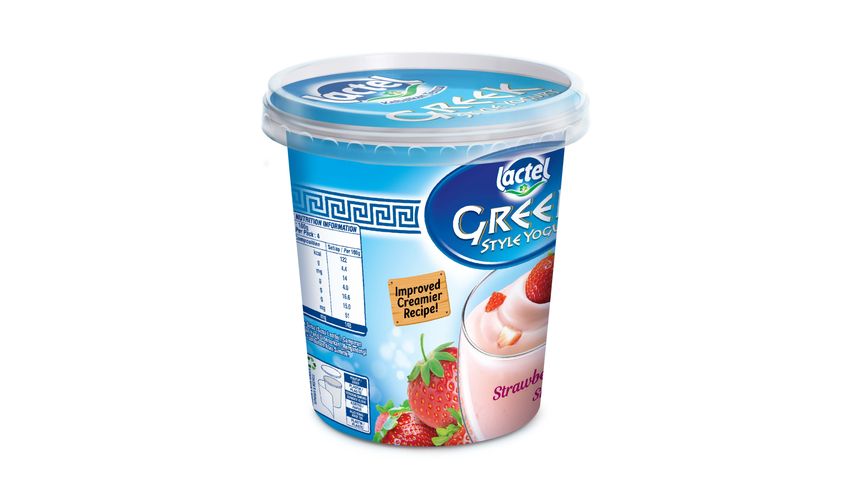 Lactel Greek Style Yogurt Strawberry 470g