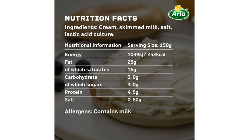 Arla Natural Cream Cheese 150g