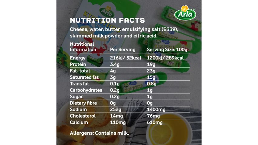 Arla Kid Cheese Sticks 6pcs x 18g