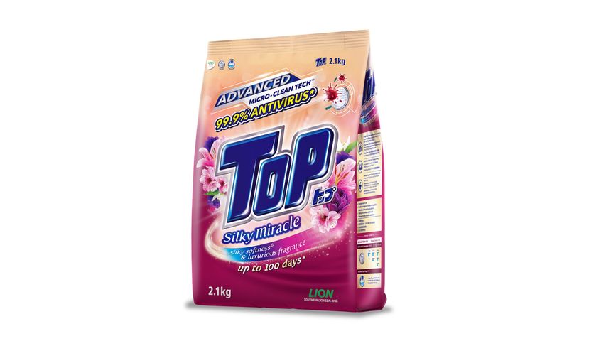 Top Powder Laundry Detergent - Silky Miracle 2.1kg