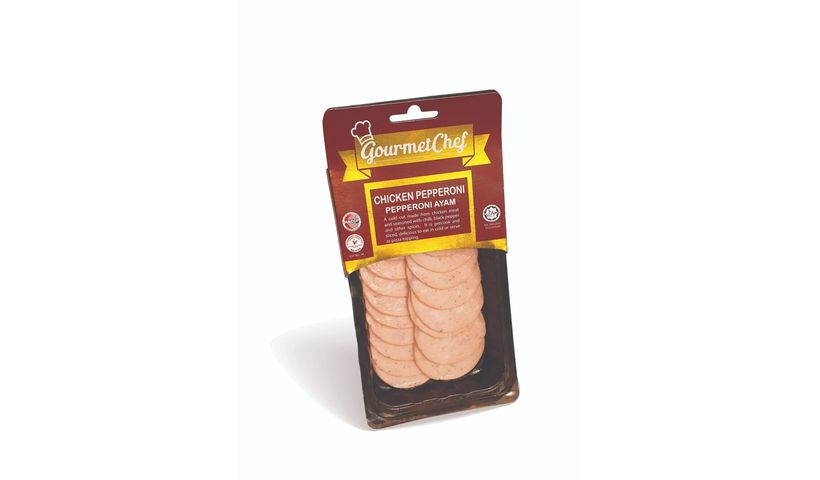 Gourmet Chef Chicken Pepperoni Sliced 150g